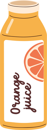 Orange Juice Bottle